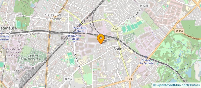 localisation de l'entreprise SCI WNM à STAINS