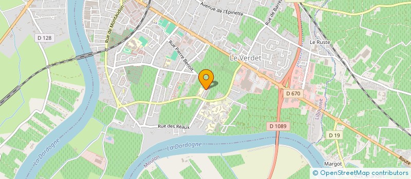 localisation de l'entreprise SCI WOLFGANG  LIBOURNE