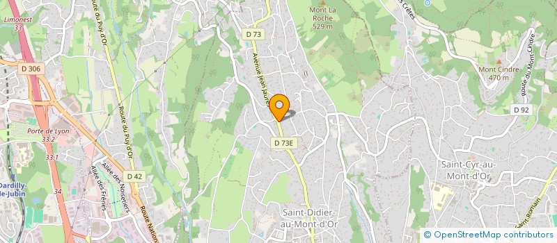 localisation de l'entreprise SCI WOLFUCCI  SAINT-DIDIER-AU-MONT-D'OR