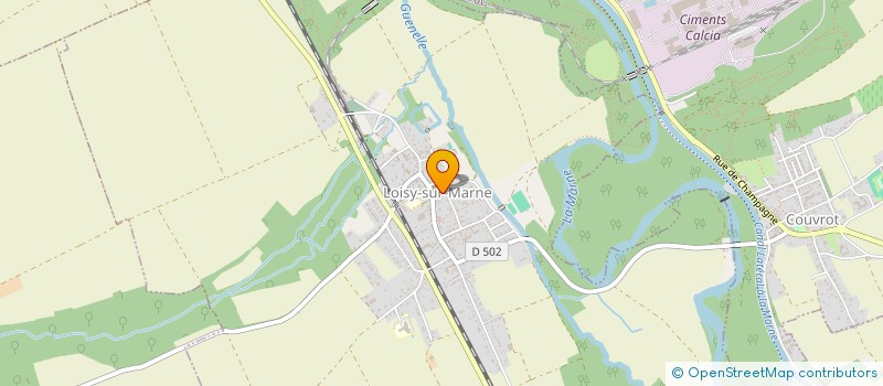 localisation de l'entreprise SCI WOLFY  LOISY-SUR-MARNE