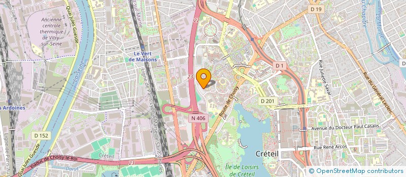 localisation de l'entreprise SCI WOMALEN à CRETEIL