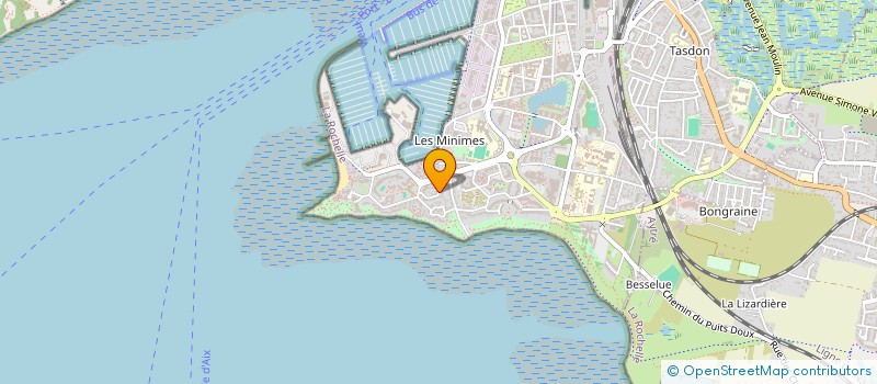 localisation de l'entreprise SCI WOODBOAT  LA ROCHELLE