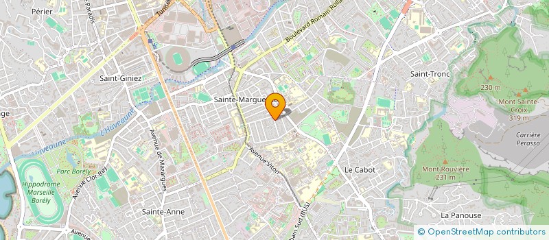 localisation de l'entreprise SCI WOODY à MARSEILLE