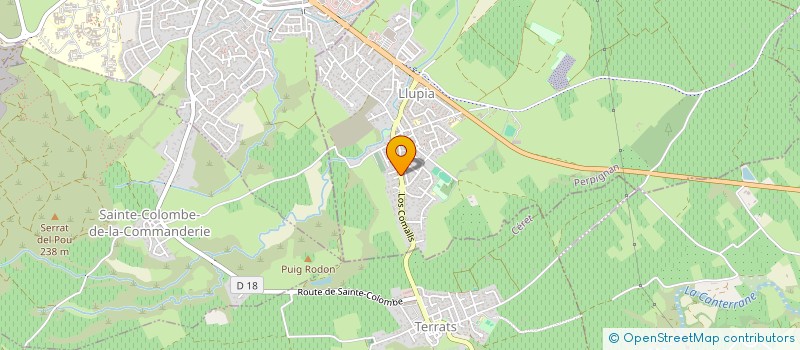 localisation de l'entreprise SCI WOPAL IMMO  LLUPIA