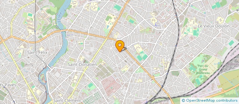 localisation de l'entreprise SCI WOPSI  NANTES