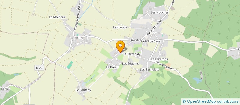 localisation de l'entreprise SCI WORMS  LINDRY