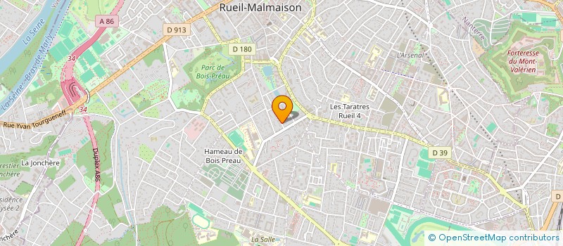 localisation de l'entreprise SCI WORO à RUEIL-MALMAISON