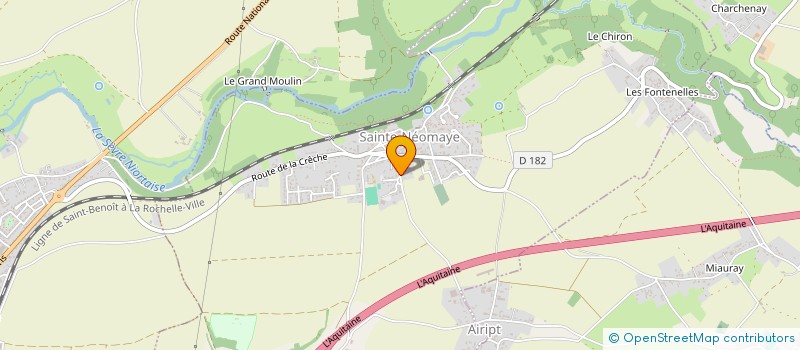 localisation de l'entreprise SCI WPB  SAINTE-NEOMAYE