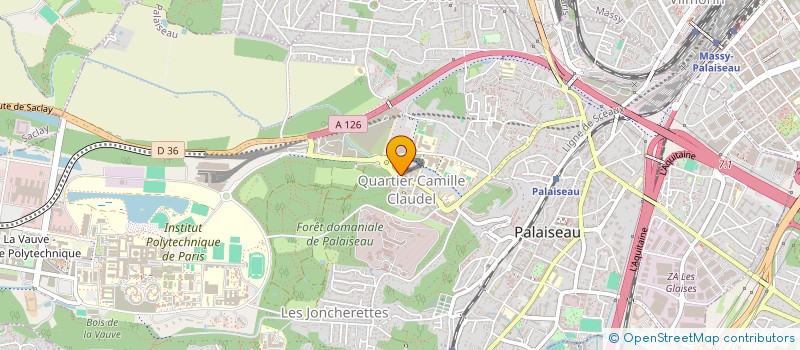localisation de l'entreprise SCI WPBN à PALAISEAU