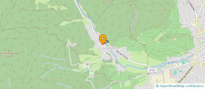 localisation de l'entreprise SCI WPZELL  RIMBACHZELL