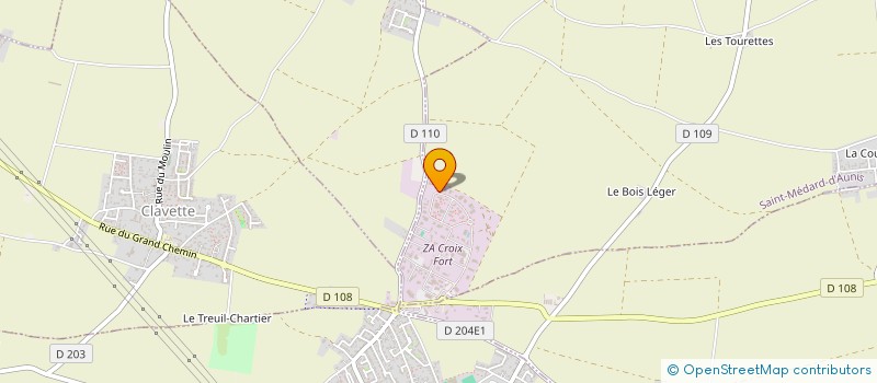 localisation de l'entreprise SCI WRAP  SAINT-MEDARD-D'AUNIS