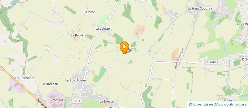 localisation de l'entreprise SCI WRIGHT & PHELPS à JUVIGNY VAL D'ANDAINE