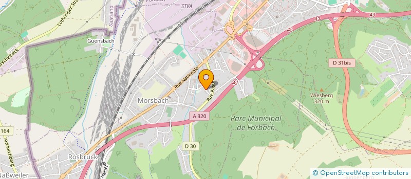localisation de l'entreprise SCI WS à MORSBACH