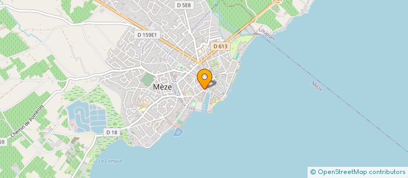 localisation de l'entreprise SCI WSBS à MEZE