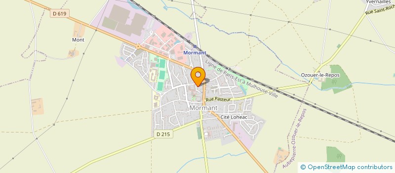 localisation de l'entreprise SCI WSEC  MORMANT