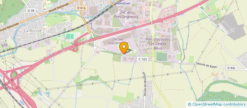 localisation de l'entreprise SCI WT  NIEVROZ