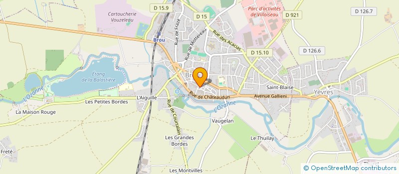 localisation de l'entreprise SCI WU PENG à BROU