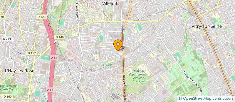 localisation de l'entreprise SCI WULIN à VILLEJUIF