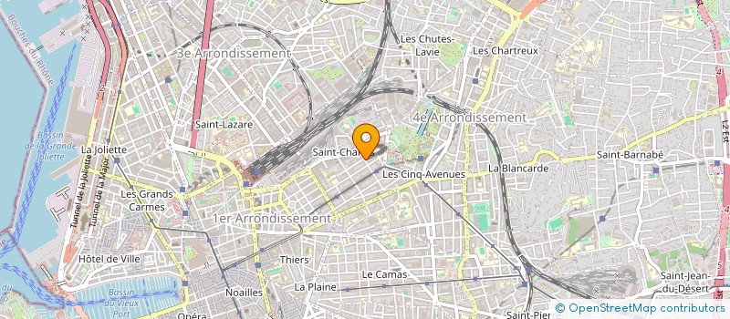 localisation de l'entreprise SCI WULLUS RIS à MARSEILLE