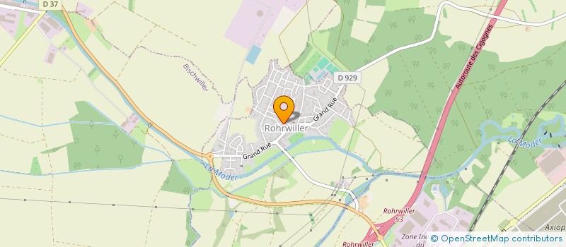 localisation de l'entreprise SCI WURST AND CO  ROHRWILLER