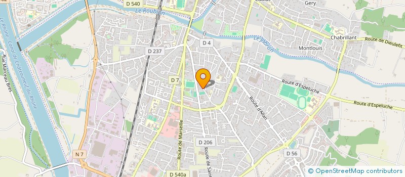 localisation de l'entreprise SCI WURTZ à MONTELIMAR