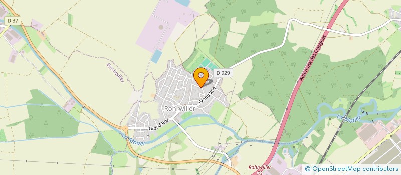 localisation de l'entreprise SCI WURTZ  ROHRWILLER