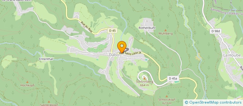 localisation de l'entreprise SCI WUSTMATT à DABO