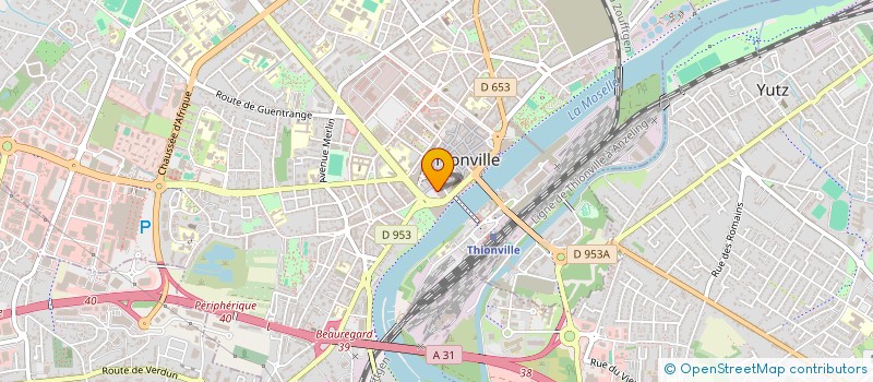 localisation de l'entreprise SCI WYSAH à THIONVILLE