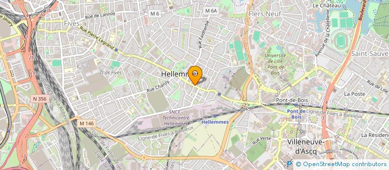 localisation de l'entreprise SCI WYTS BOTCAZOU  LILLE