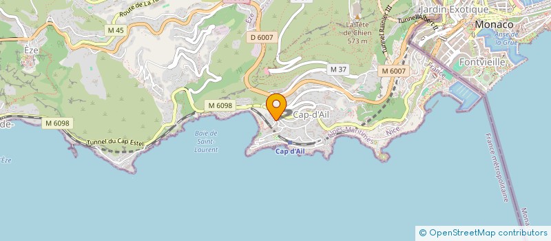 localisation de l'entreprise SCI X D à CAP-D'AIL