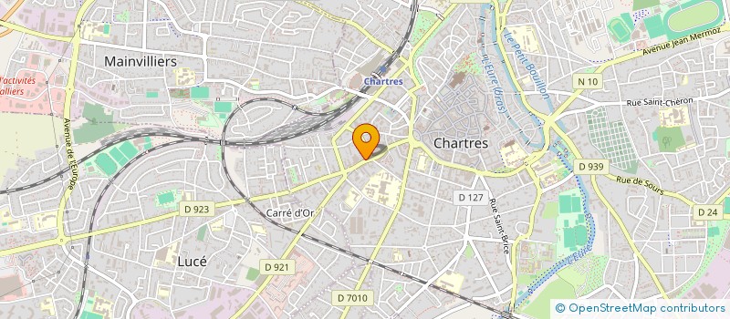 localisation de l'entreprise SCI X.M.C.M. à CHARTRES