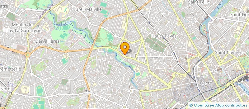 localisation de l'entreprise SCI X.M.L. à NANTES