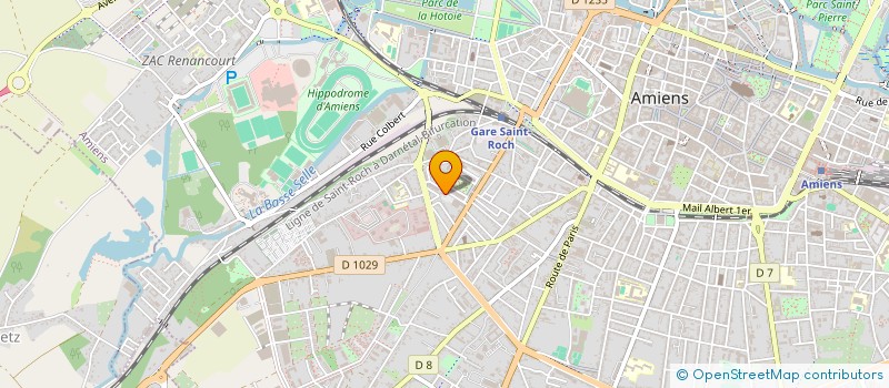 localisation de l'entreprise SCI X-RAY à AMIENS