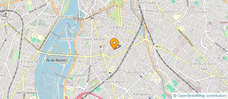 localisation de l'entreprise SCI XAINE à TOULOUSE