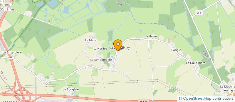 localisation de l'entreprise SCI XAKA  MINIAC-MORVAN