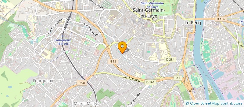 localisation de l'entreprise SCI XALARIS  SAINT-GERMAIN-EN-LAYE