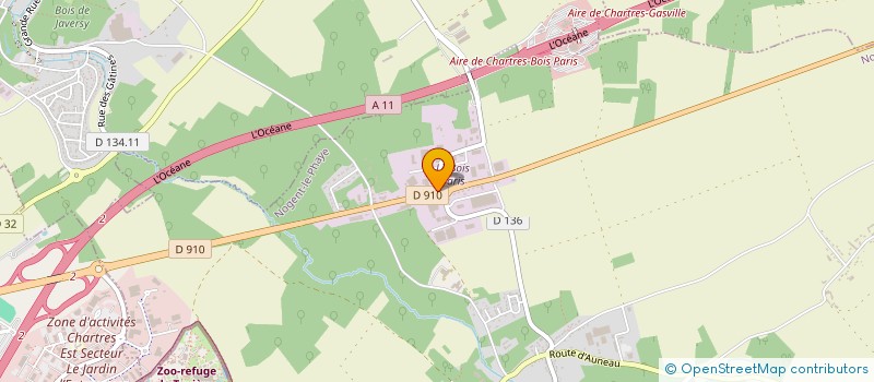 localisation de l'entreprise SCI XAM à NOGENT-LE-PHAYE