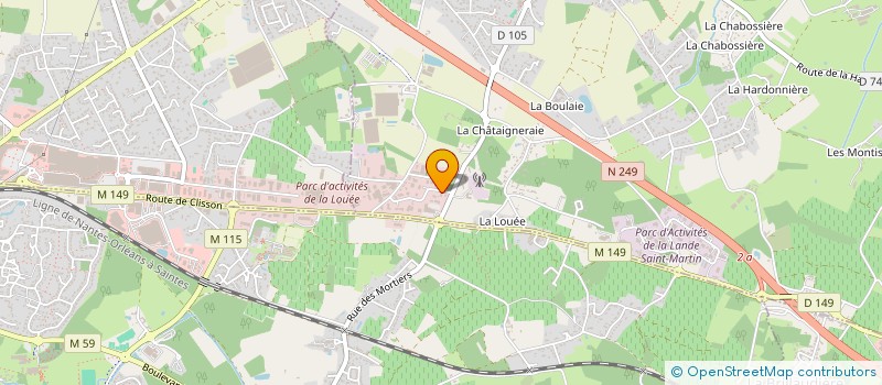 localisation de l'entreprise SCI XAMARISACHRIST  HAUTE-GOULAINE