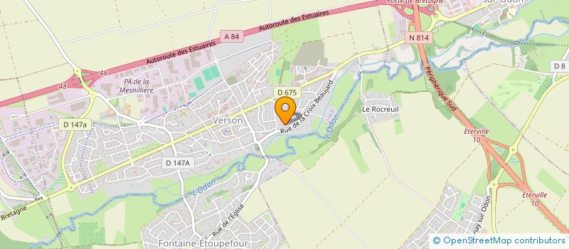 localisation de l'entreprise SCI XAMMAX  VERSON