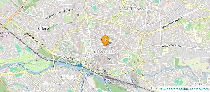 localisation de l'entreprise SCI XAN à PAU