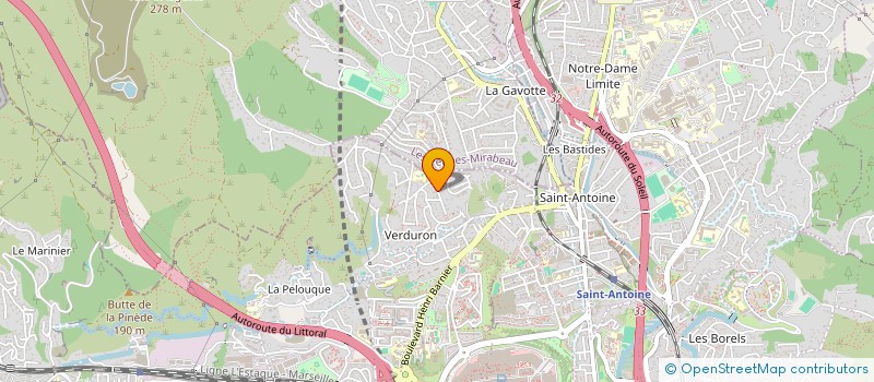 localisation de l'entreprise SCI XANAUSTEF à MARSEILLE