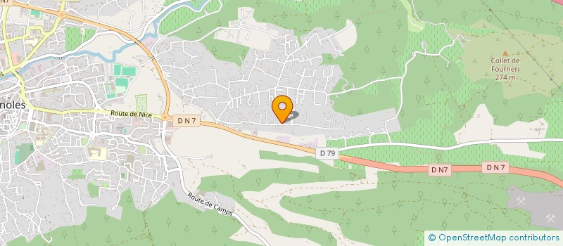 localisation de l'entreprise SCI XAR  BRIGNOLES