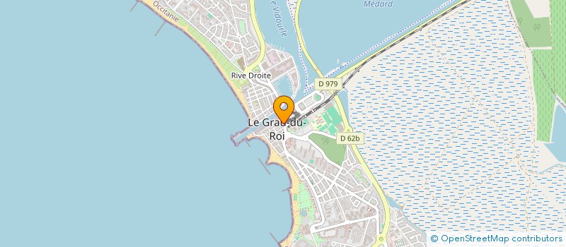 localisation de l'entreprise SCI XARI  LE GRAU-DU-ROI