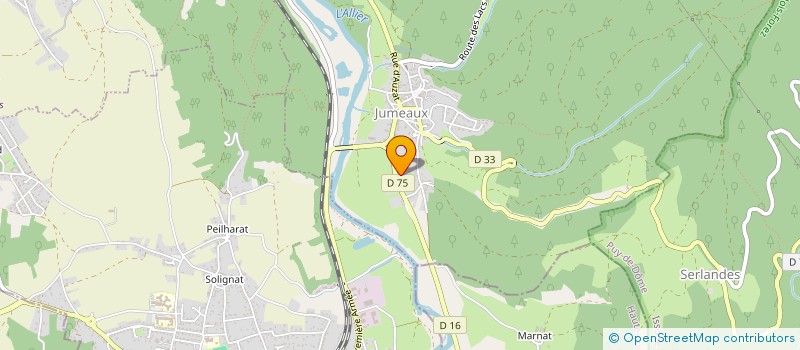 localisation de l'entreprise SCI XAS  JUMEAUX