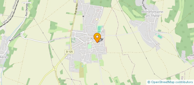 localisation de l'entreprise SCI XAV&SAB  ANDEVILLE