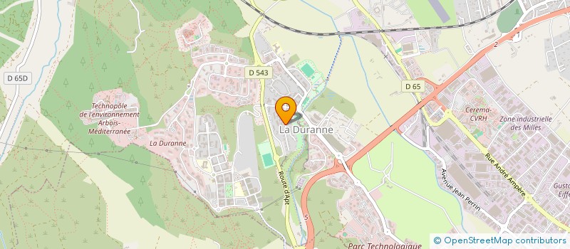 localisation de l'entreprise SCI XAVALEX à AIX-EN-PROVENCE