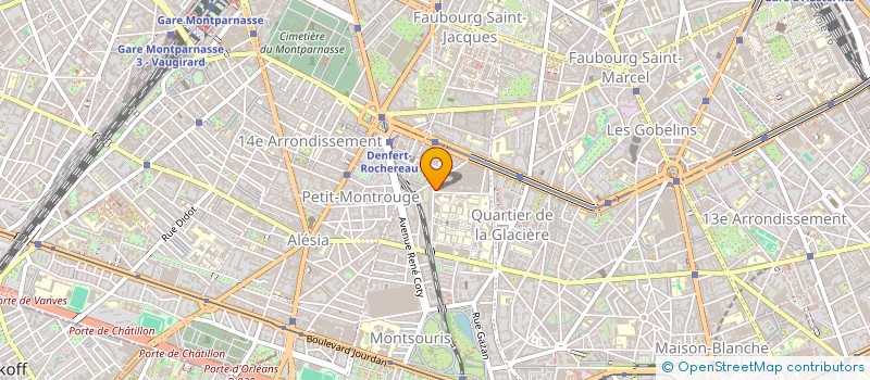 localisation de l'entreprise SCI XBBL  PARIS