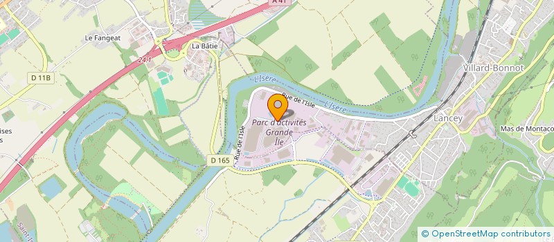 localisation de l'entreprise SCI XELA  VILLARD-BONNOT