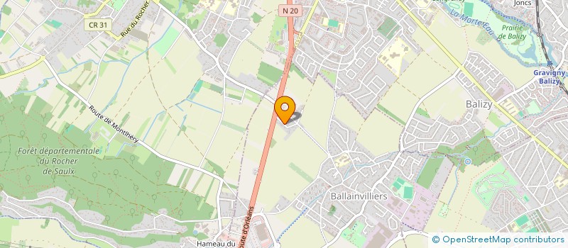 localisation de l'entreprise SCI XELA  VILLENEUVE-SAINT-DENIS