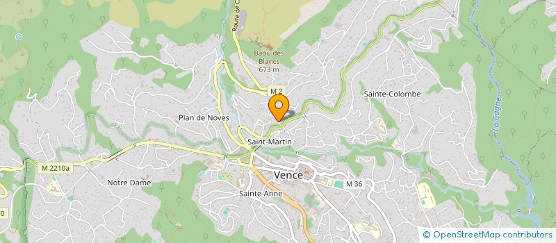 localisation de l'entreprise SCI XIMEXANDRE  VENCE